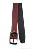 Sizzlers Men Red Genuine Leather Belt(Red)